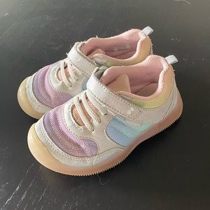 Multi-color Stride Rite tennis shoes/sneakers